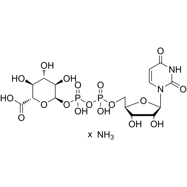 Uridine diphosphate glucuronic acid ammonium 43195-60-4